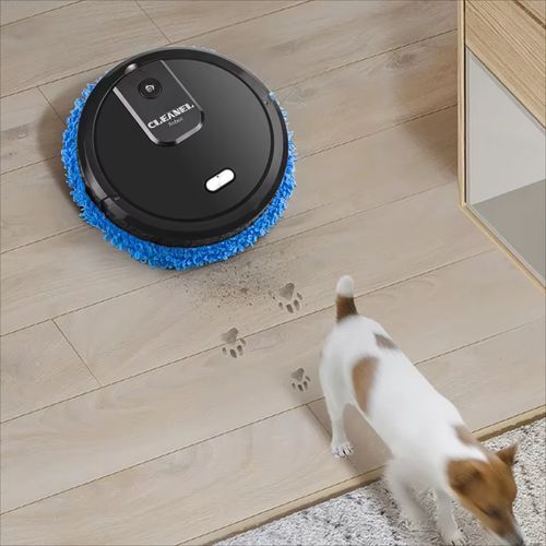 3 in 1 Intelligent Sweeping Robot Vacuum Cleaner Rechargeable Mopping Vacuum Cleaners Humidifying Spray Household Robot Cleaner
