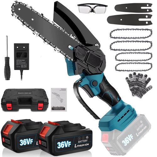 New Design Woodworking Cutting Cordless Power Saws Garden Tool Sets Chain Saw Mini Brush 21V Electric Chainsaw