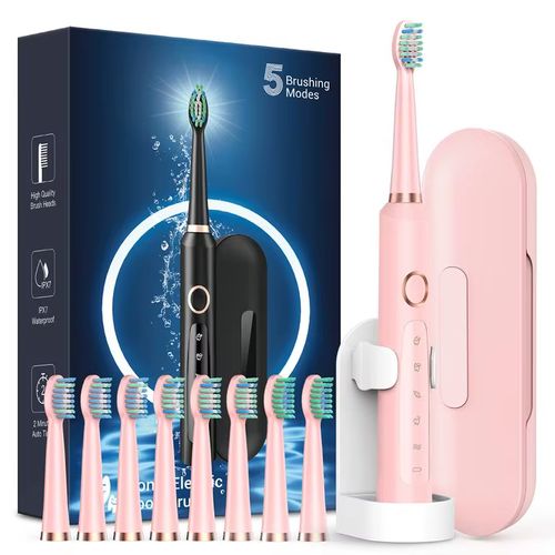 OEMODM Manufacturer's Smart DuPont Premium Portable Electric Sonic Toothbrush IPX7 for Adults Vibrosonic Travel Electric