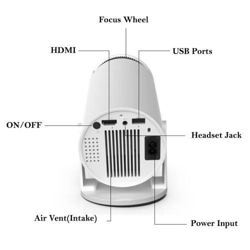 HY300 PRO Full hd Home Theater Projector Smart Android 11 4k Video Projector Portable Mini Projector