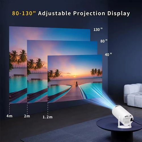 HY300 PRO Full hd Home Theater Projector Smart Android 11 4k Video Projector Portable Mini Projector