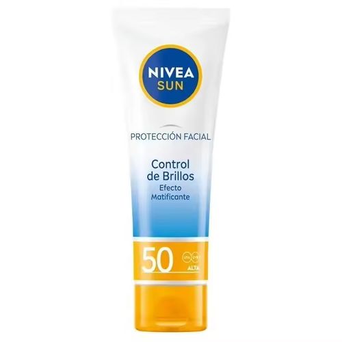 Nivea Sun Facial Protector 50ml Shine Control Sunscreen SPF 50+