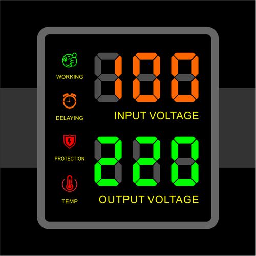 2000 Watt Home Wall Mounted Stabilizer Digital Voltage Regulator for air Conditioner
