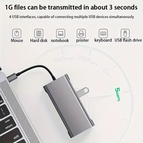Multi Type c Hub 11 in 1 Usb c Docking Station Adapter Acasis USB3.0 HDMI VGA RJ45 Ethernet SDTF imac Accessories for Pro Users