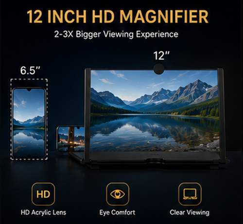 12 Inch Phone Screen Magnifier