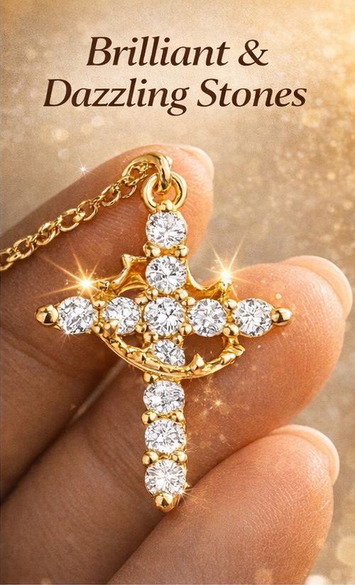 CrownCrossNecklace