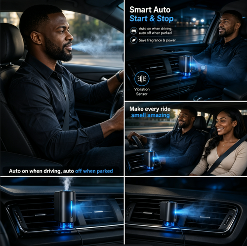 Luxury Smart Car Diffuser & Auto Air Freshener