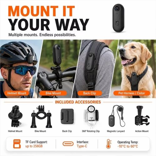4K Ultra-Mini Camera 64GB