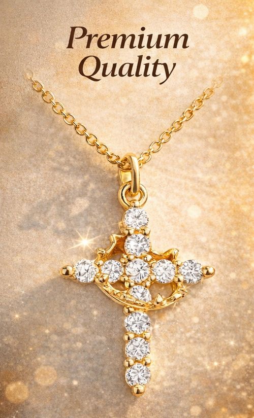 CrownCrossNecklace