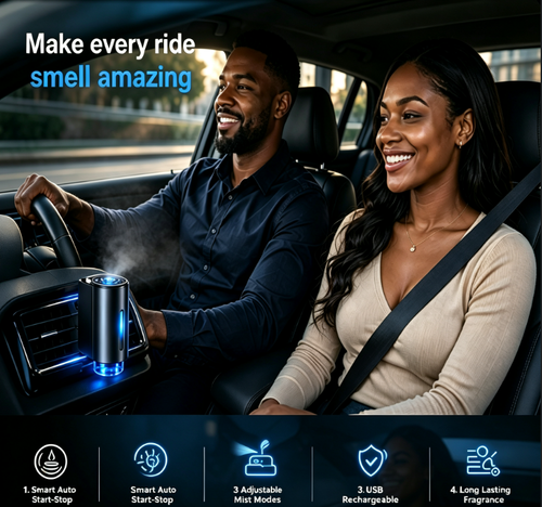 Luxury Smart Car Diffuser & Auto Air Freshener