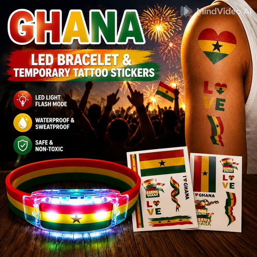 Ghana World Cup Fan Set