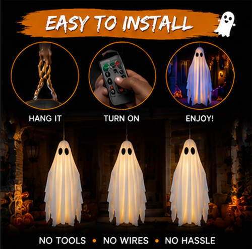 halloween ghost light