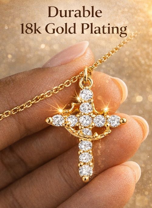 CrownCrossNecklace