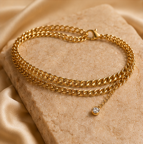 Gold Anklet