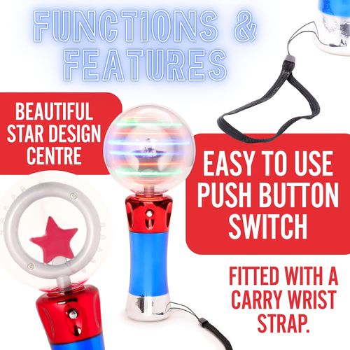 Rotating light stick