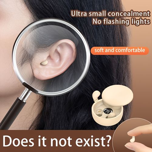 Perfect Gift Choice: Ultra-Compact Bluetooth Earbuds - Sleep In-Ear Design - 38D Dual ANC Noise Cancellation - Comfortable for Sports and Sleep, Low Latency Gaming Mode, Original Bluetooth earphones！！！