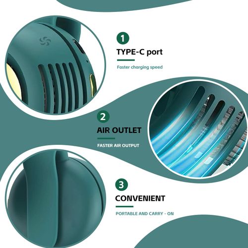Mini portable electric fan