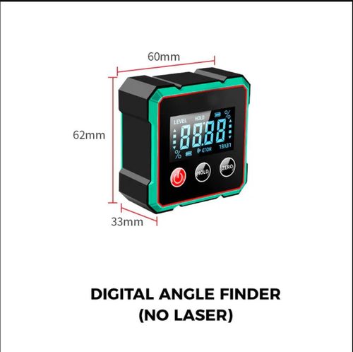 Chercheur d'angle numérique magnétique avec laser électronique