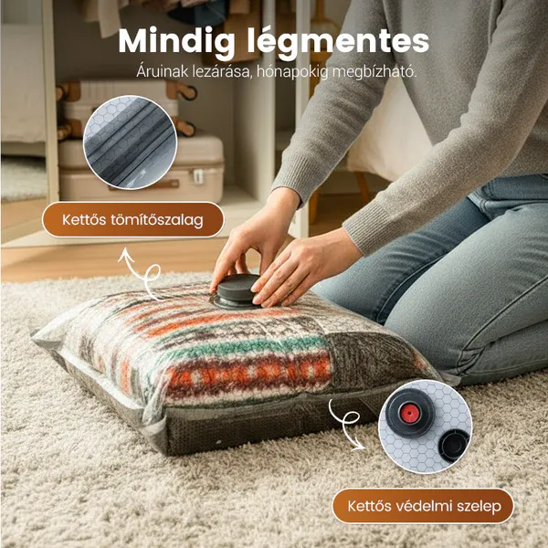 💪🌬️ Travel Vacuum Storage Bags and Portable Pump Set 👕✨