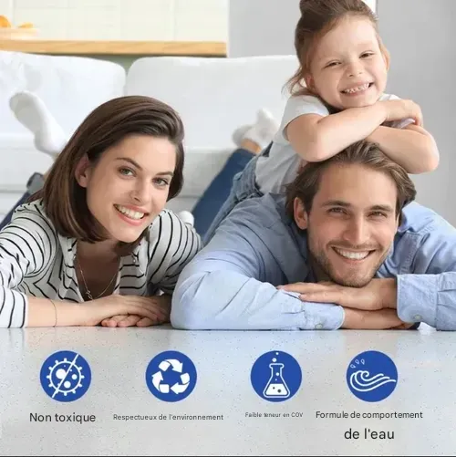 🔥 Sol en résine époxy ultra-brillant à motif marbré