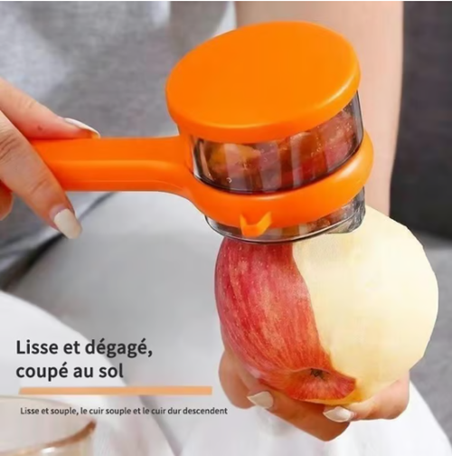 🍎Éplucheur de fruits de nouvelle conception spécifique à la cuisine avec boîte de rangement