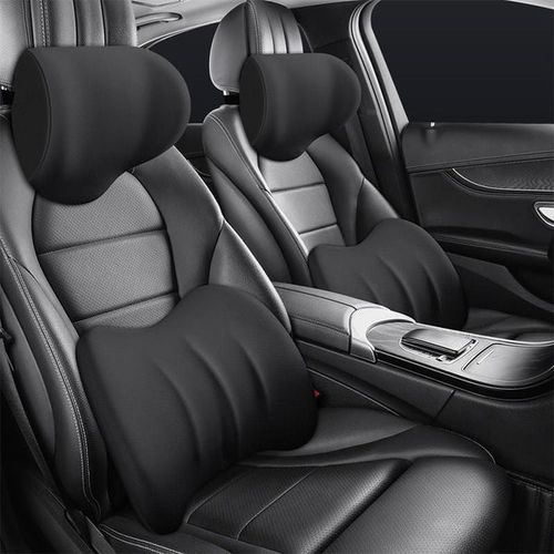 Appuie-tête et coussin de soutien lombaire ergonomiques pour siège auto