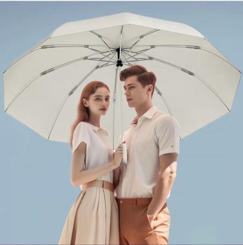 Parapluie à boucle, bande de sécurité réfléchissante, robuste et coupe-vent, portable et de voyage