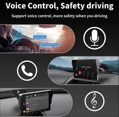 Écran tactile de voiture de 7 pouces avec caméra de recul gratuite (édition 2025) 1 ventes