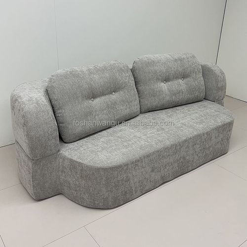 Canapé-lit futon convertible en mousse sans os, facile à plier et à ranger, idéal pour le salon et l'hôtel.（6,5 pieds, peut accueillir 3 personnes）
