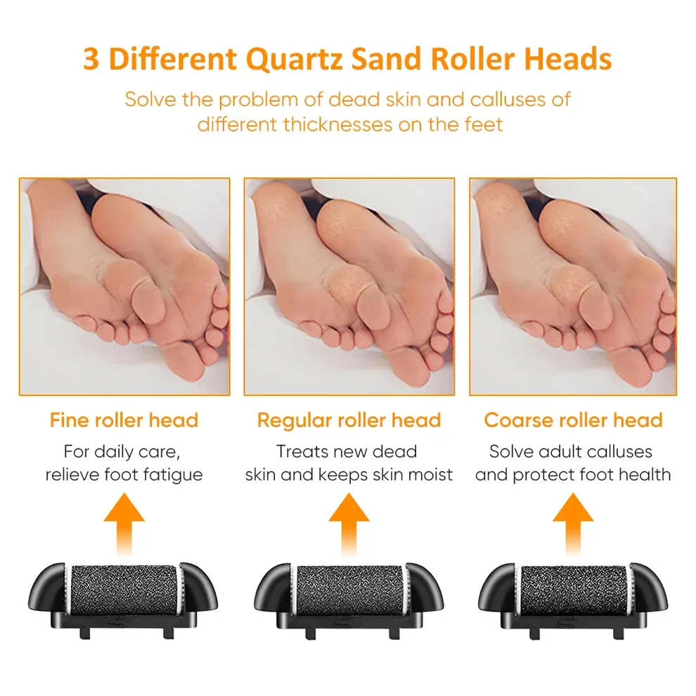 Râpe-Pieds Électrique