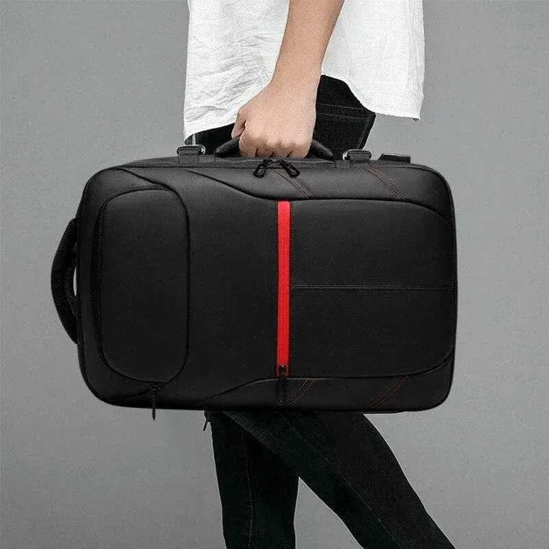 Sac de voyage décontracté pour ordinateur portable avec chargeur USB et étanche pour homme