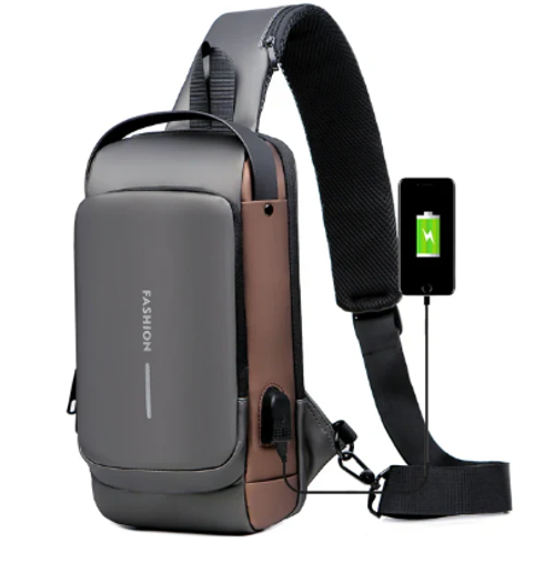Sac intelligent Croisé Antivol USB