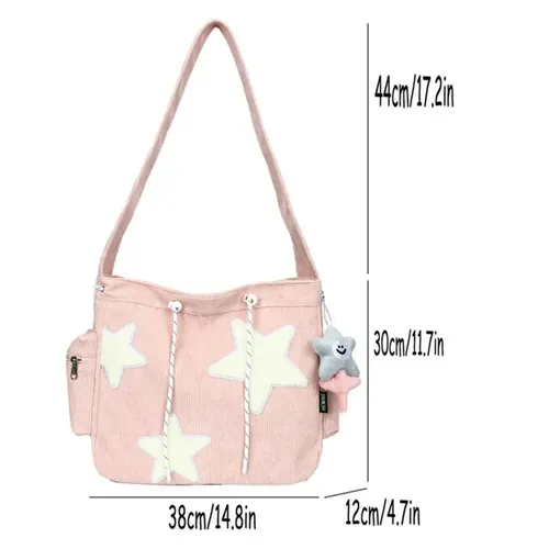 Sac à bandoulière mignon en forme d'étoile pour femme printemps 2025