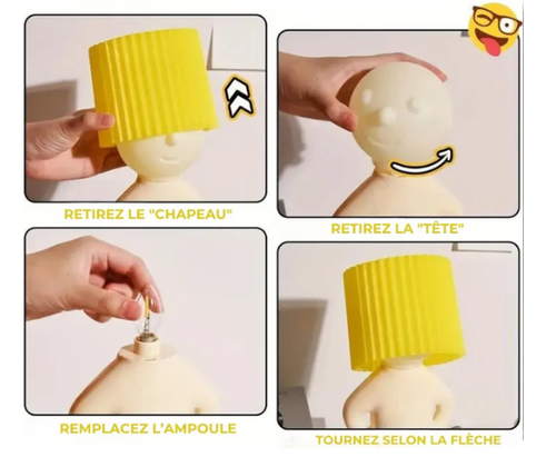 Lampe de Table Déco & Fun