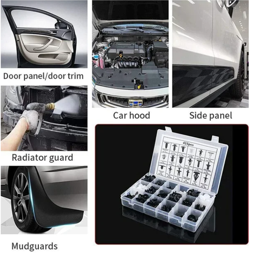 Lot de 800 Clips à Vis dExtension   Universel, Haute Compatibilité   Installation Facile 🧰