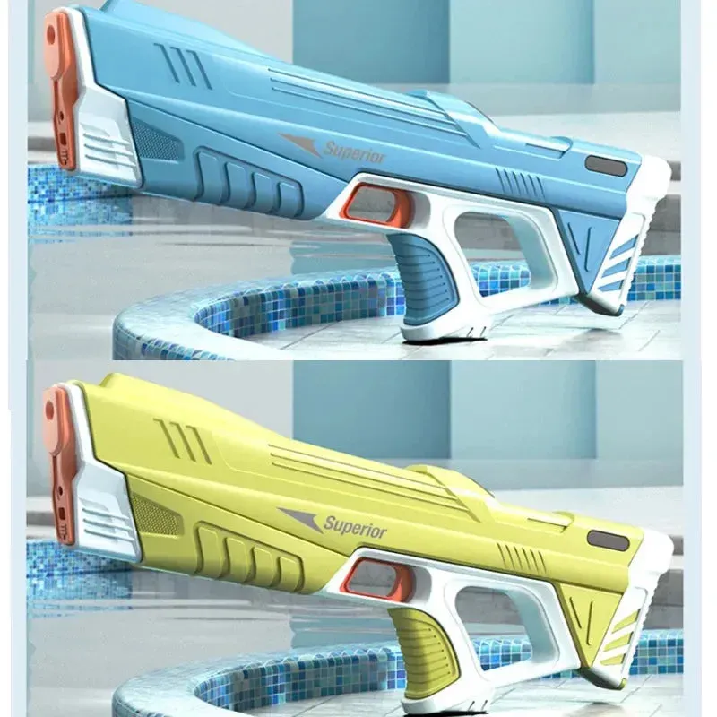 Pistolet à eau électrique automatique à haute pression - Bleu