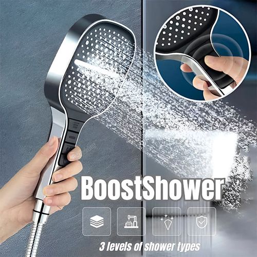 Pommeau de douche haute pression 3 en 1 | MÉGADOUCHE