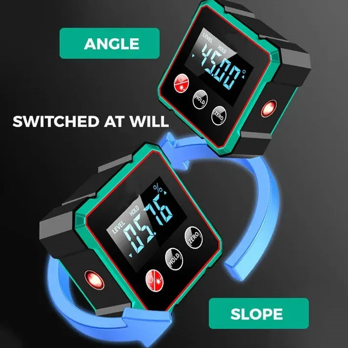Chercheur d'angle numérique magnétique avec laser électronique