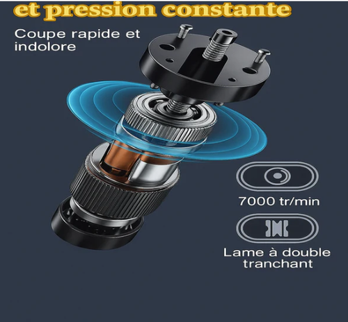 Tondeuse de Précision Compacte pour Nez, Oreilles & Sourcils