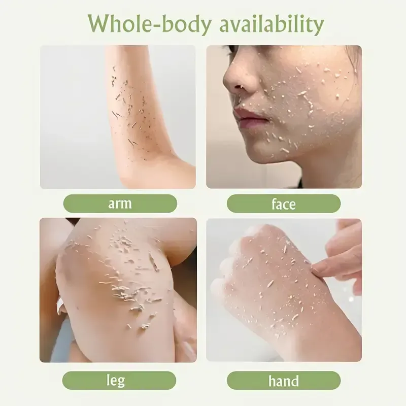 Gel exfoliant rajeunissant 200 g, nettoyant en profondeur, contient des extraits de plantes d'aloe vera, de rose et de camomille, adoucit la peau, débouche les pores, nettoie la peau, hydrate, peut être utilisé sur tout le corps, convient à tous les types de peau Achetez maintenant Achetez-en un et obtenez-en un gratuitement