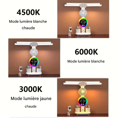 Lampe de bureau LED pliable pour la protection des yeux