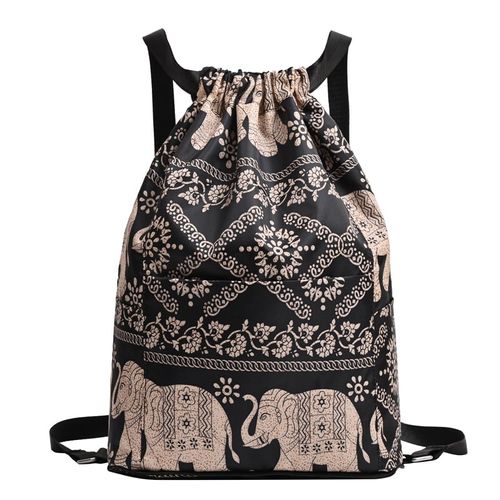 😍Sac à dos de sport pliable avec cordon de serrage et grande capacité✨