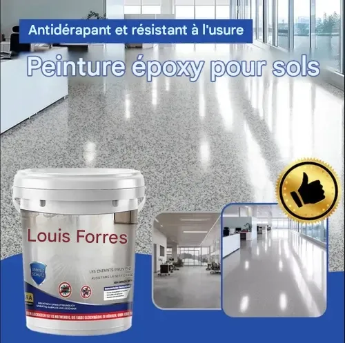 🔥 Sol en résine époxy ultra-brillant à motif marbré