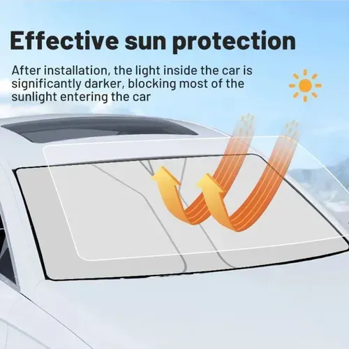Pare-soleil pliable pour pare-brise