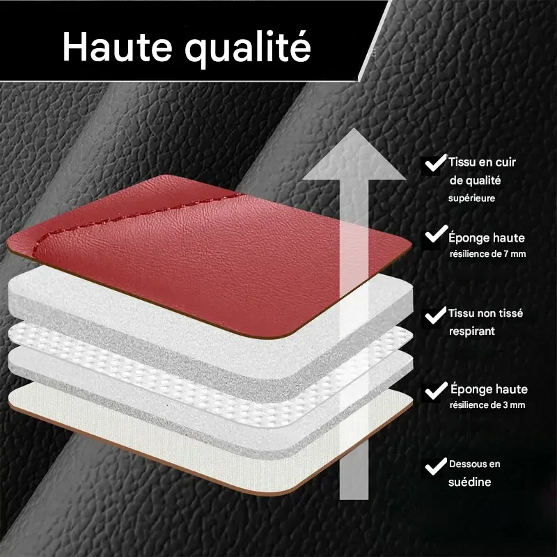 Arespark Housses de siège auto 5 places, ensemble complet, imperméables, en cuir nappa, housse de banquette fractionnable 40-60, universelles pour Nissan, Honda Civic, CRV, HRV, Kia Sorento, Toyota Corolla, 4Runner, Camry, Hyundai, Mazda (ensemble complet)