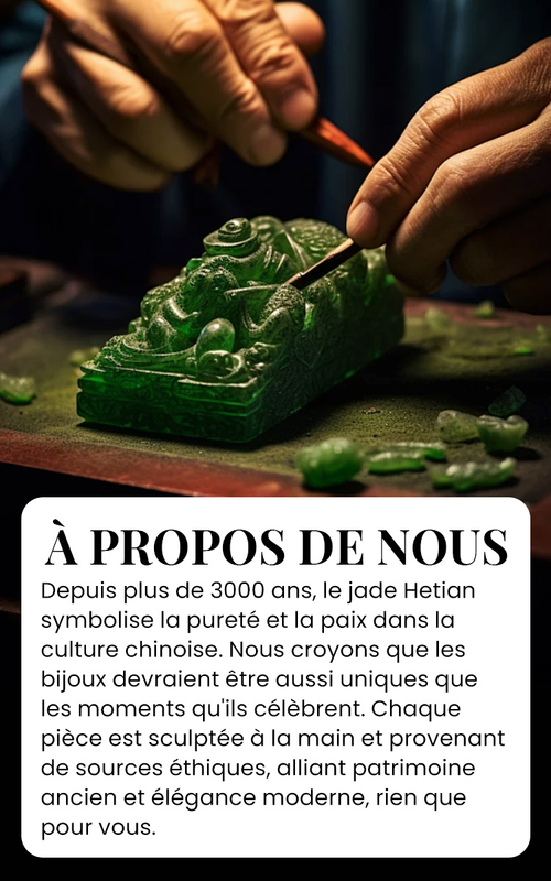 Collier de Paix et Bénédiction en Jade Hetian