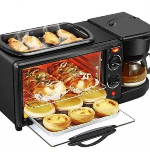 Mini four électrique 3 en 1