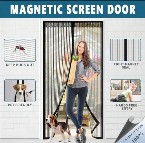 🔥Porte moustiquaire magnétique