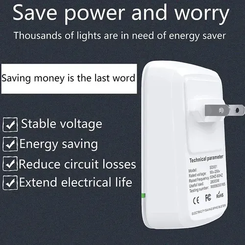 Coffret d'économie d'électricité domestique 2 pièces