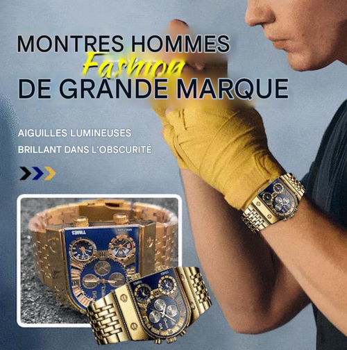 ⌚Montres pour hommes de grandes marques à la mode